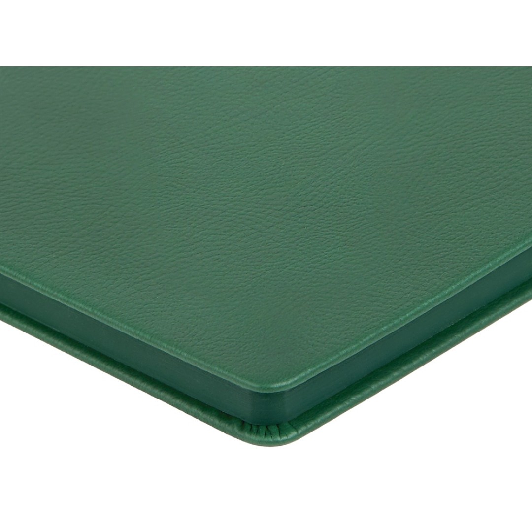 Ежедневник недатированный А5 "Megapolis Nappa", зеленый