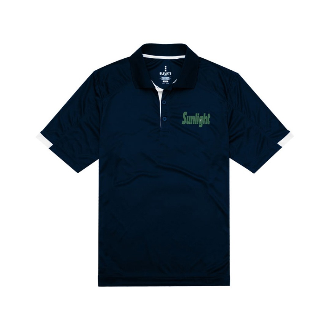 Рубашка поло "Kiso" мужская, темно-синий