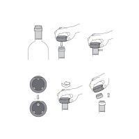 Нож для срезания фольги "Foilcut", черный