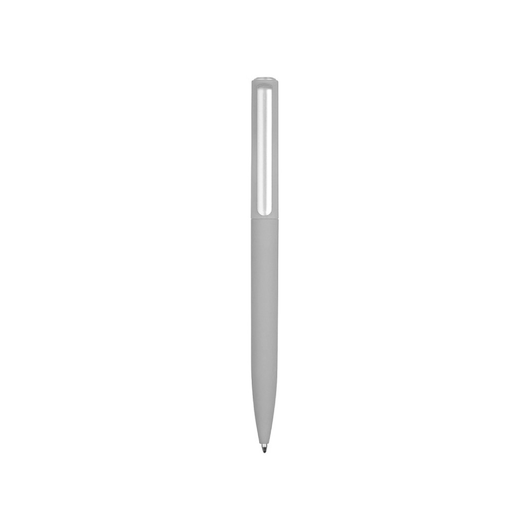 Ручка шариковая пластиковая "Bon" с покрытием soft touch, серый