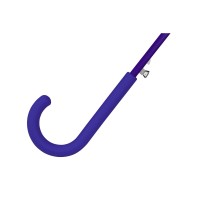 Зонт-трость "Color" полуавтомат, темно-синий (Р)