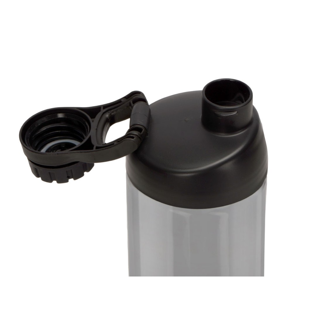 Спортивная бутылка для воды с держателем "Biggy", 1000 мл, черный