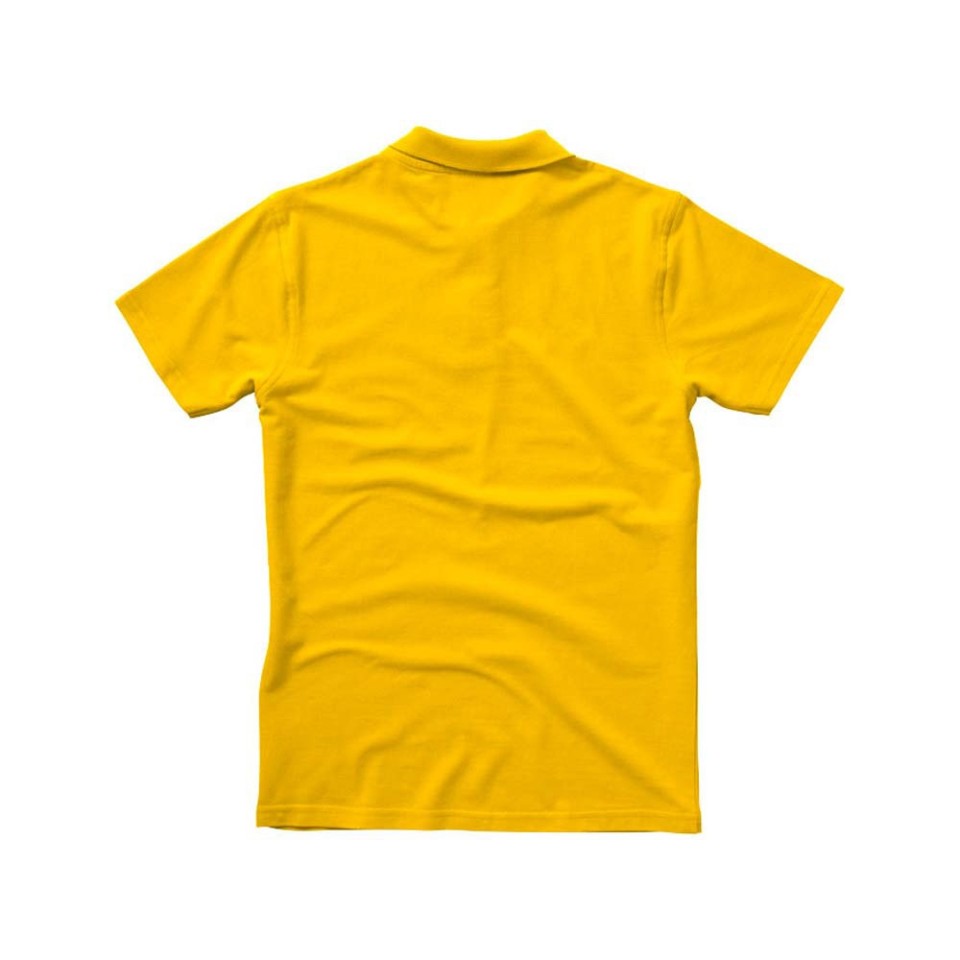 Рубашка поло "First" мужская, золотисто-желтый