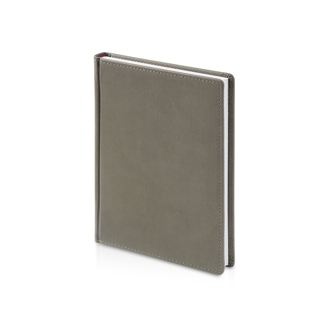 Ежедневник А5 датированный «Velvet» 2026, серый