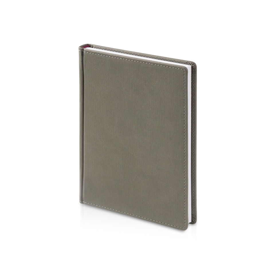 Ежедневник А5 датированный «Velvet» 2026, серый