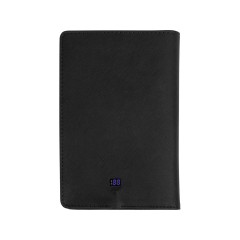 Органайзер с функцией беспроводной зарядки "Manner", 5000 mah, черный