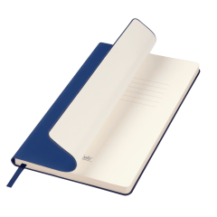 Ежедневник Spark недатированный, синий (с упаковкой, со стикерами)