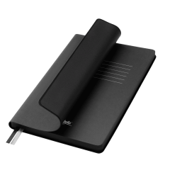 Ежедневник Moon river недатированный, черный