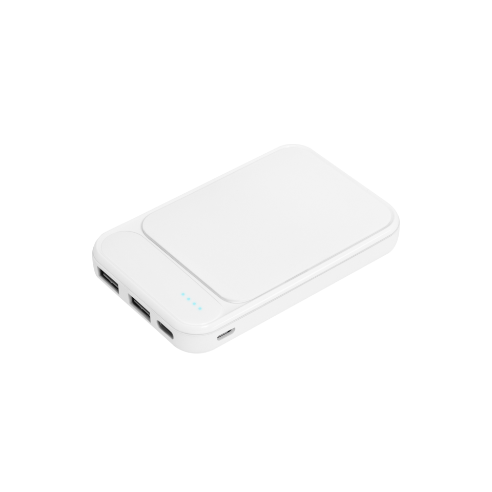 Внешний аккумулятор с подсветкой, Starlight PB, 5000 mAh, белый