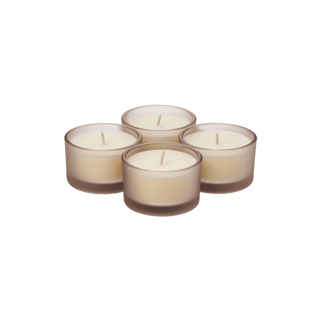 Набор ароматических свечей Sento, бежевый