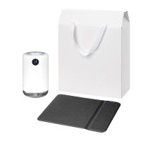 Подарочный набор Bliss, Ноnor, черный (увлажнитель воздуха, зарядное устройство)