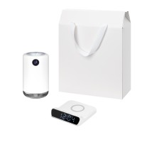 Подарочный набор Bliss, Rigel, белый (увлажнитель воздуха, зарядное устройство)