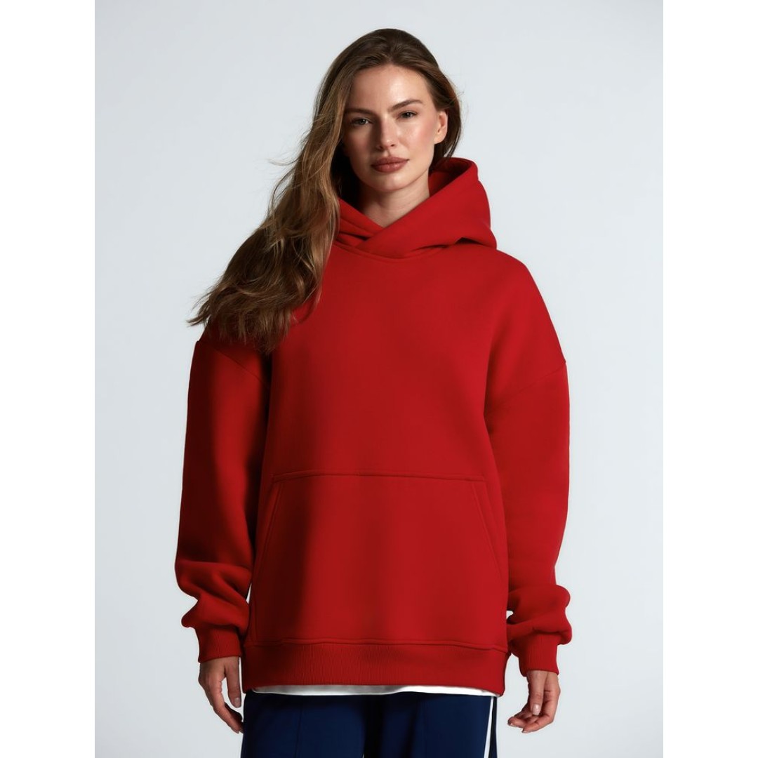Худи Kulonga Oversize, красное, размер ХS/S