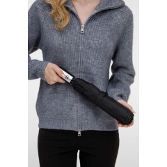 Зонт складной Fiber, темно-синий