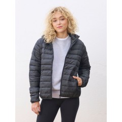 Куртка с капюшоном женская Stream Women, черная, размер M