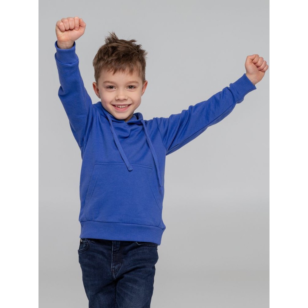 Худи детское Kirenga 2.0 Kids, ярко-синее, 6 лет