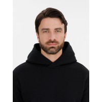 Худи оверсайз унисекс Snuggie, черное