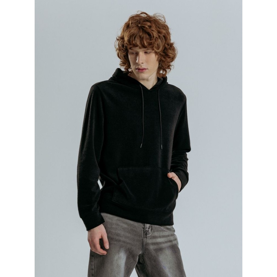 Худи унисекс Prima Vista, черное, размер S