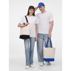 Холщовая сумка Shopaholic, черная