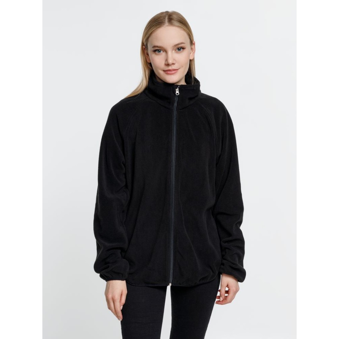 Куртка флисовая унисекс Fliska, черная