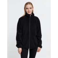 Куртка флисовая унисекс Fliska, черная