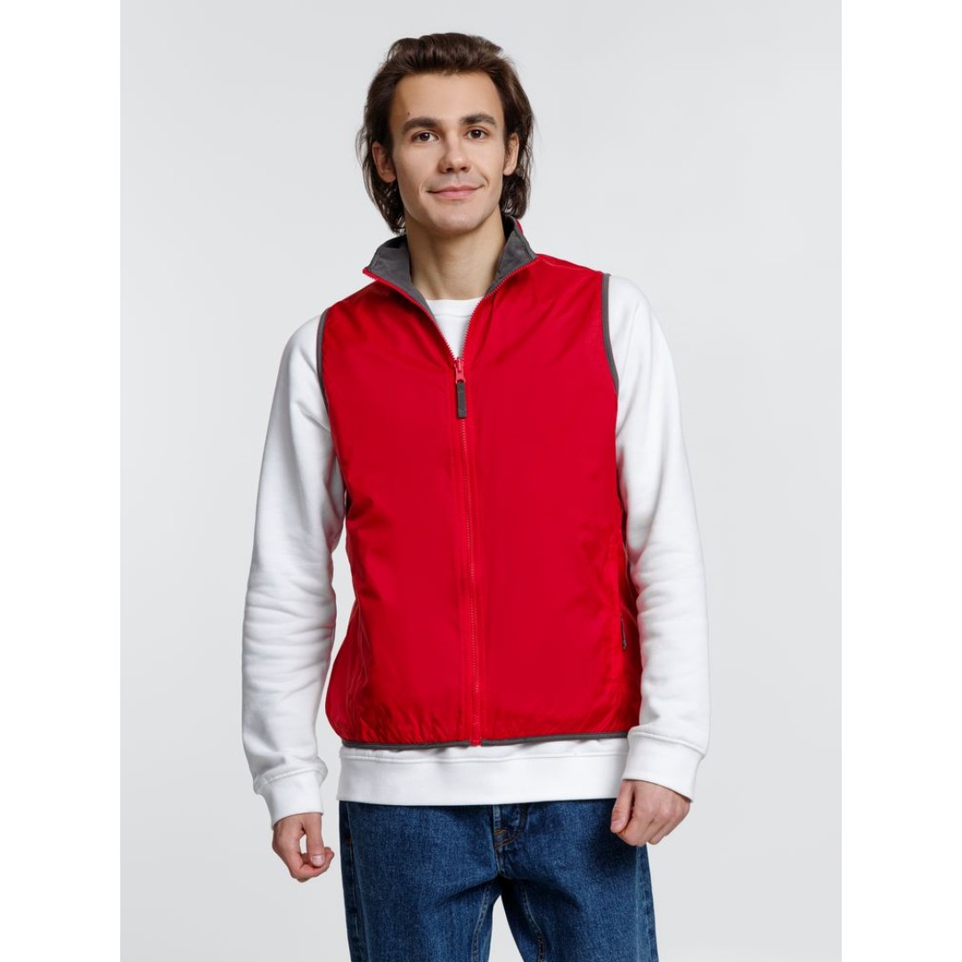 Жилет двусторонний Winner, красный, L