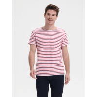 Футболка Miles Men серая с желтым