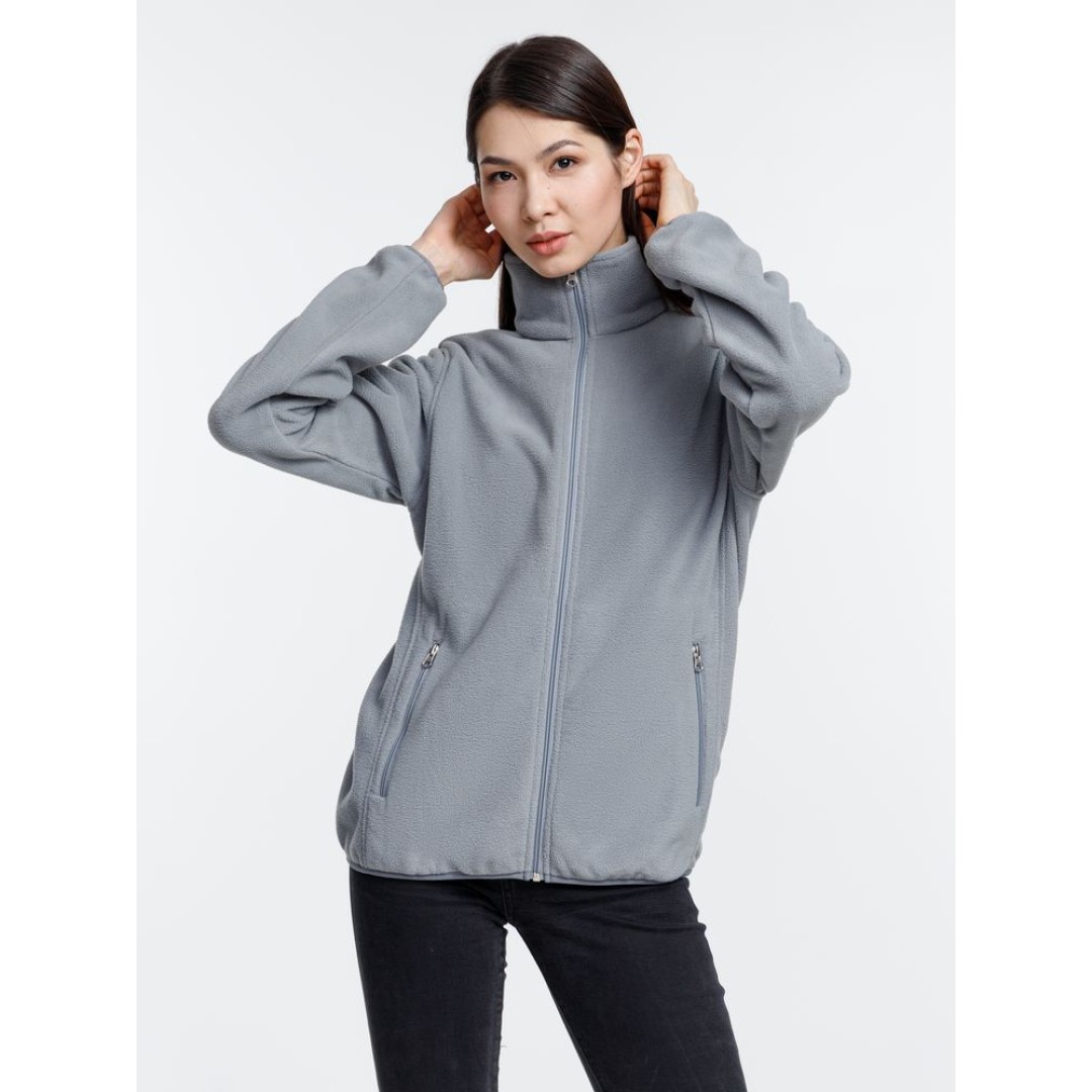 Куртка флисовая унисекс Nesse, серая