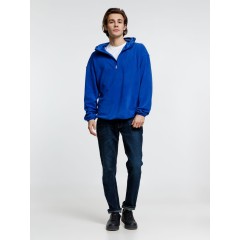 Анорак флисовый унисекс Fliska, ярко-синий, размер M/L