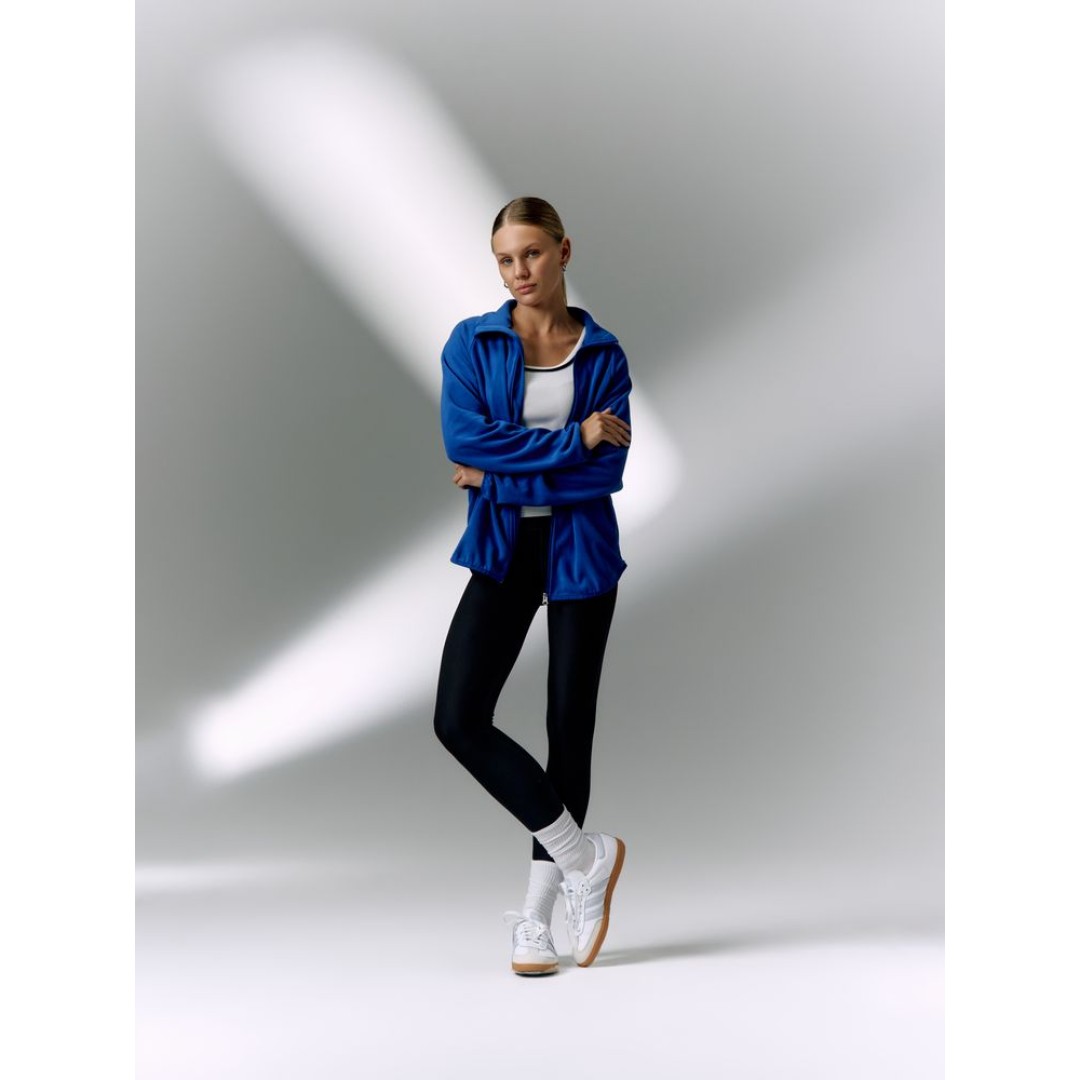 Куртка флисовая унисекс Fliska, ярко-синяя