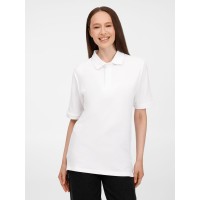Рубашка поло унисекс Upswing, белая, размер XXL