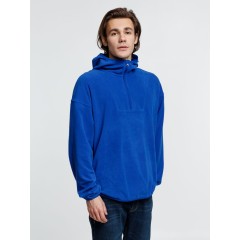 Анорак флисовый унисекс Fliska, ярко-синий, размер M/L