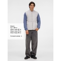 Жилет унисекс Warmbridge, светло-серый