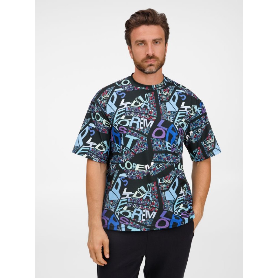 Футболка из бифлекса Morfiss с полной запечаткой на заказ, размер XS/S