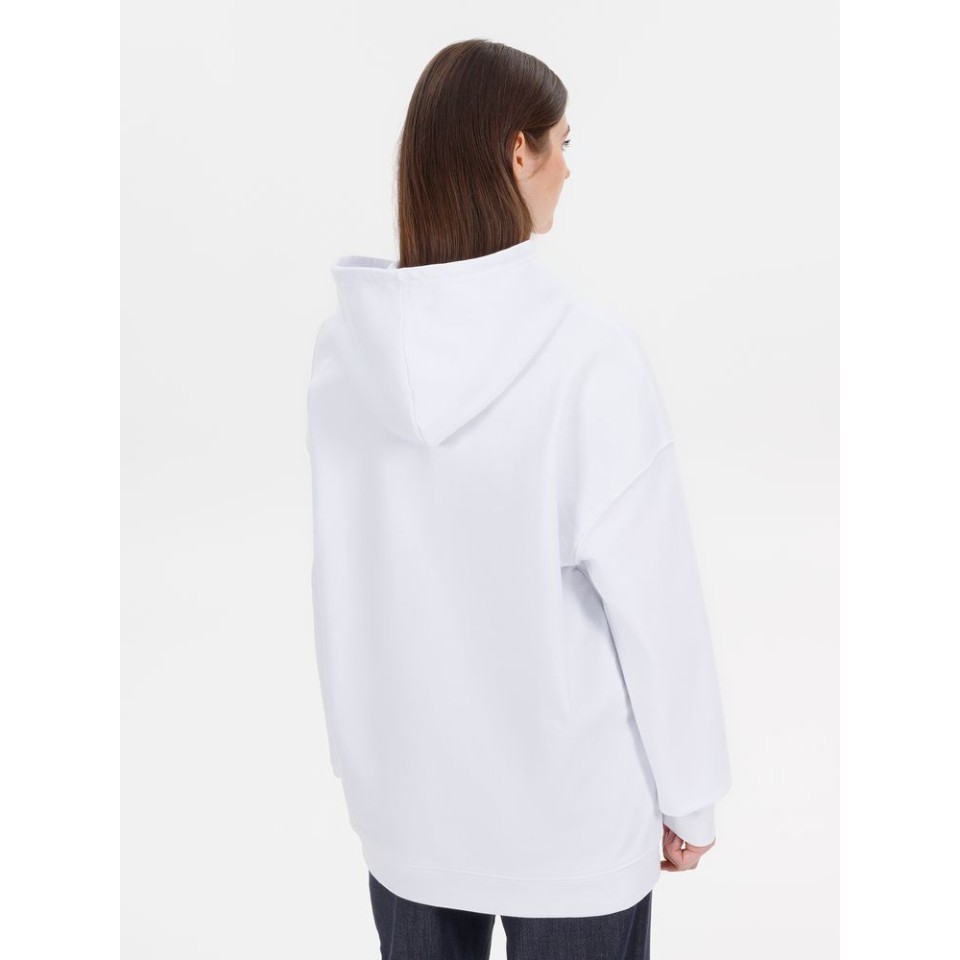 Худи оверсайз унисекс Outshine, белое, размер XL/2XL