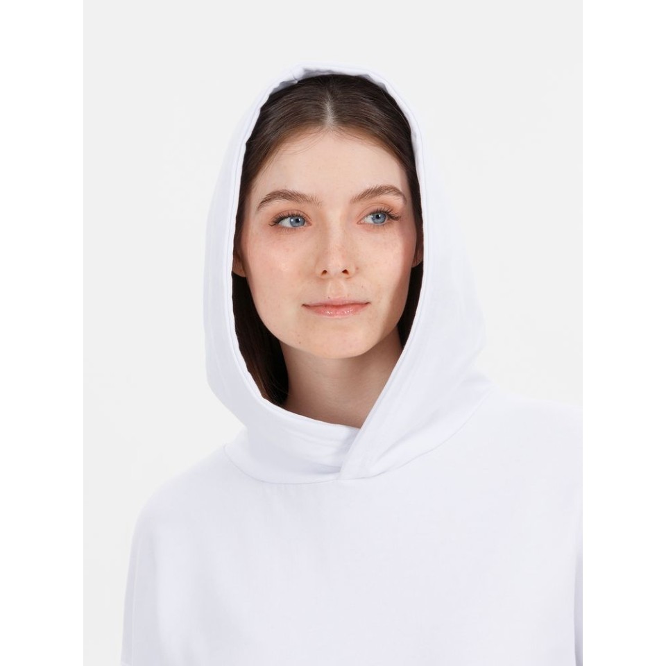 Худи оверсайз унисекс Outshine, белое, размер XL/2XL