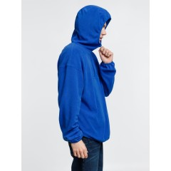 Анорак флисовый унисекс Fliska, ярко-синий, размер M/L