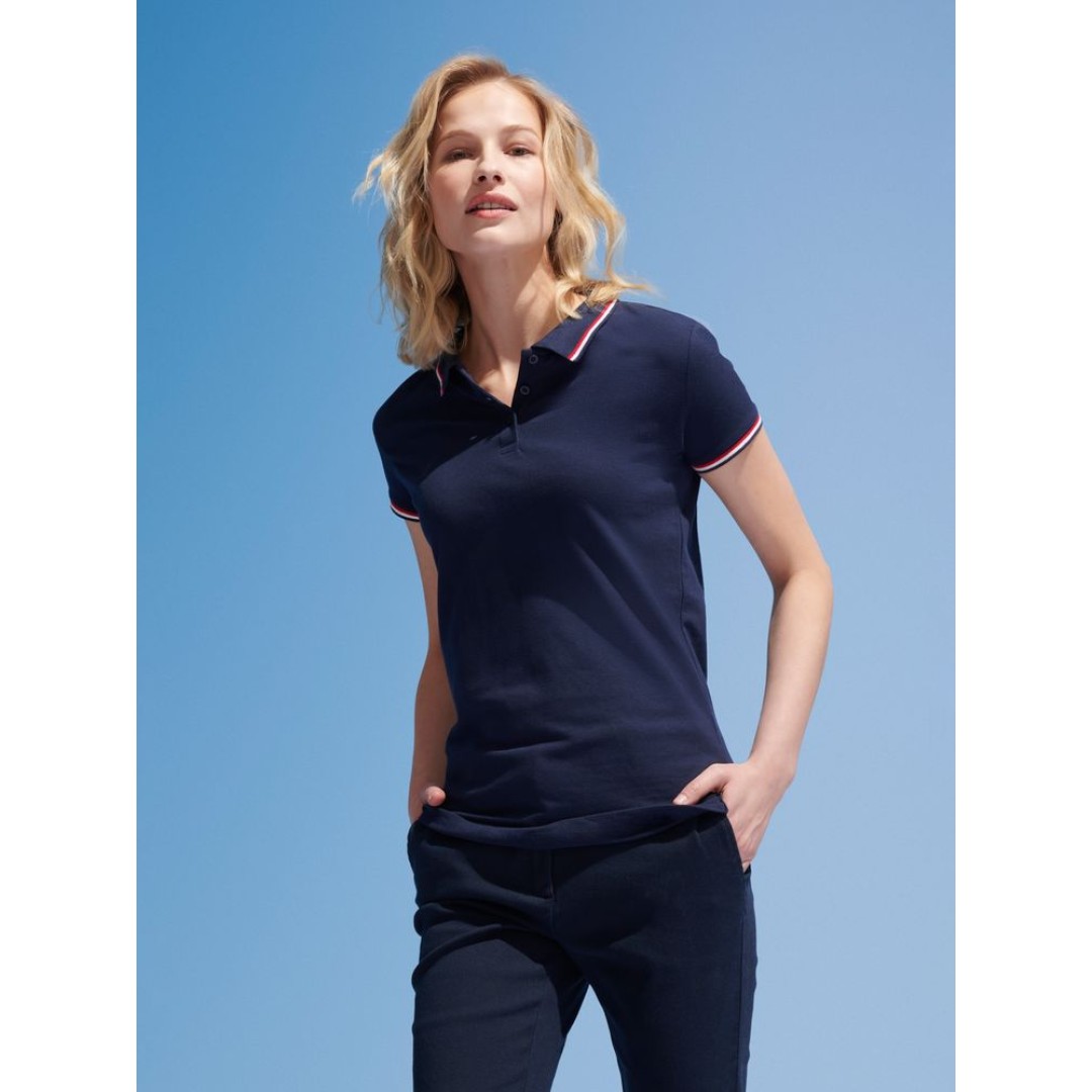 Рубашка поло женская Prestige Women ярко-синяя, L