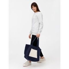 Шопер Shophop, синий с неокрашенным
