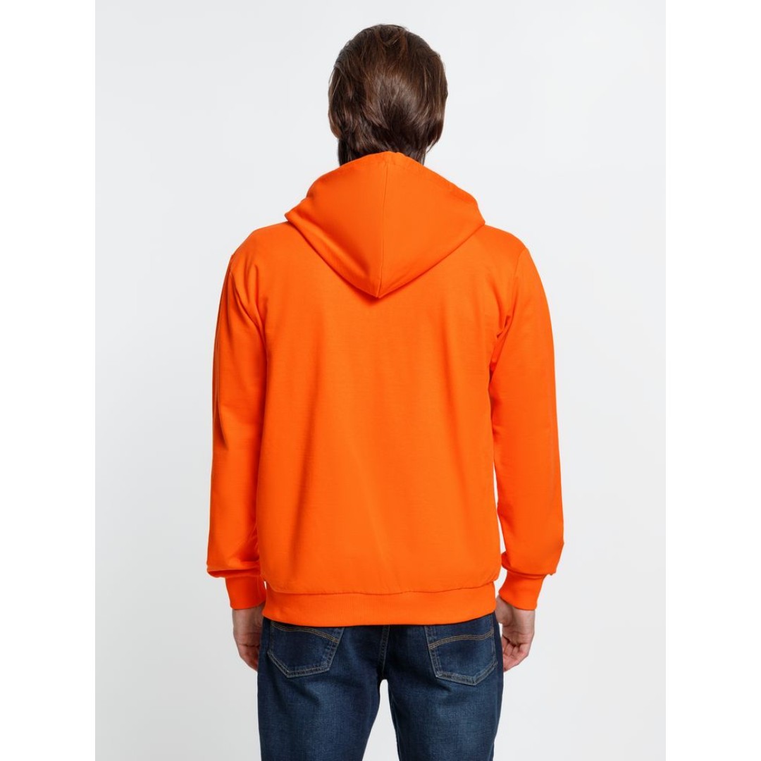 Толстовка на молнии с капюшоном Siverga, оранжевая, размер XS