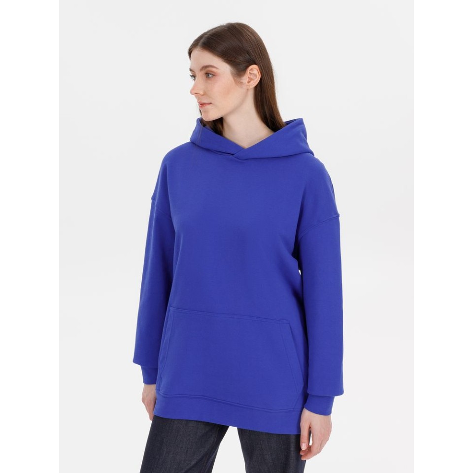Худи оверсайз унисекс Outshine, ярко-синее, размер XS/S