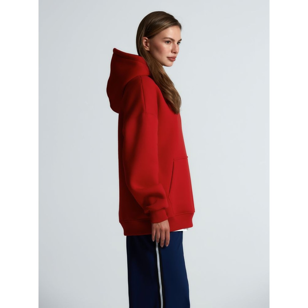 Худи Kulonga Oversize, красное, размер ХS/S
