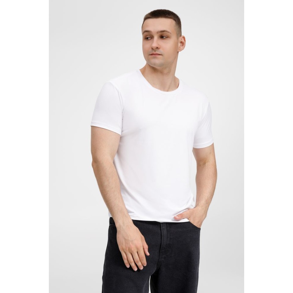 Футболка унисекс Senti, белая, размер M