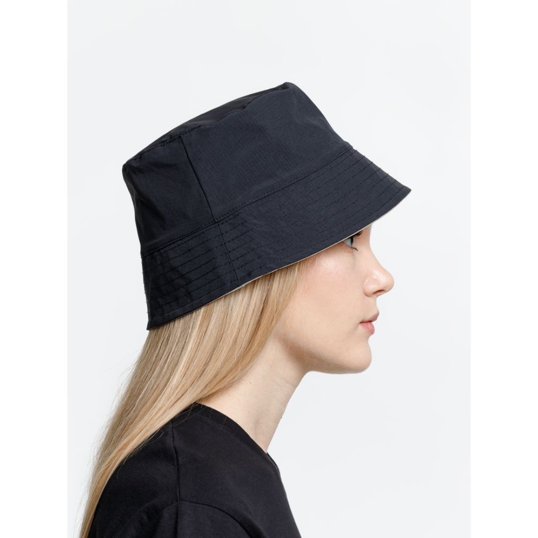 Панама Nylon двусторонняя, черная с хаки, размер S/M