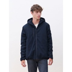 Куртка софтшелл с капюшоном мужская Falcon Men, ярко-синяя (royal), размер L