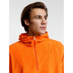 Анорак флисовый унисекс Fliska, оранжевый