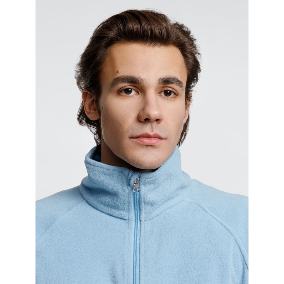 Куртка флисовая унисекс Fliska, голубая