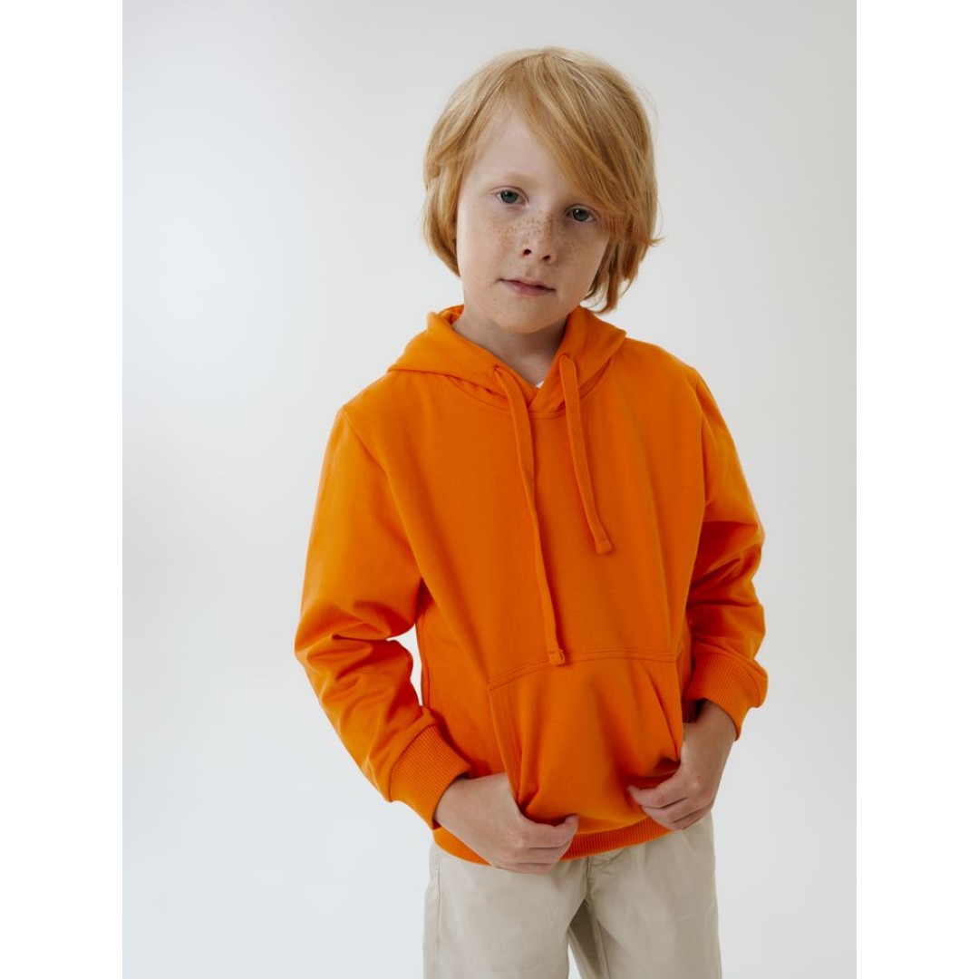 Худи детское Kirenga Kids 2.0, оранжевое, 6 лет