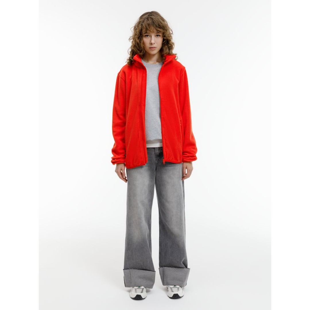 Куртка флисовая унисекс Nesse, красная, размер XS/S