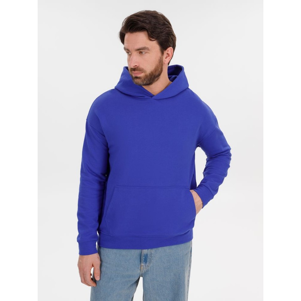 Худи оверсайз унисекс Outshine, ярко-синее, размер XS/S